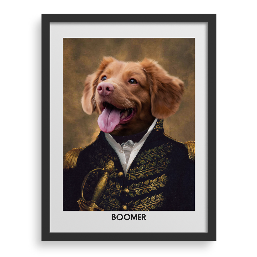 The Gallery Pet Frame - Minimalist Solid Wood & Glass Custom Display