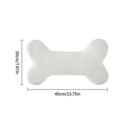 Soufamia Cozy Bone-Shaped Plush Pillow | Playful & Comforting Decor - Soufamia