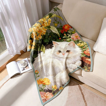 Soufamia Custom Pet Photo Blanket | Personalized Ultra-Soft Fleece Keepsake - Soufamia
