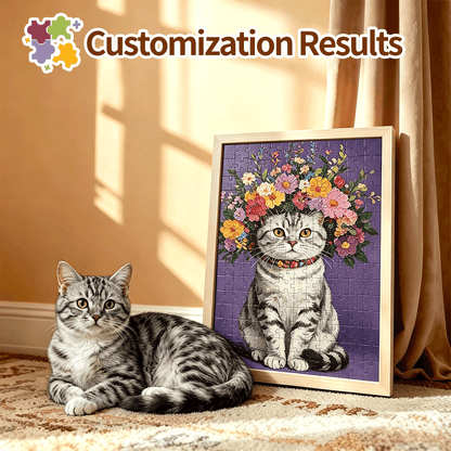 Soufamia Custom Pet Photo Puzzle | Turn Your Best Friend into Art - Soufamia