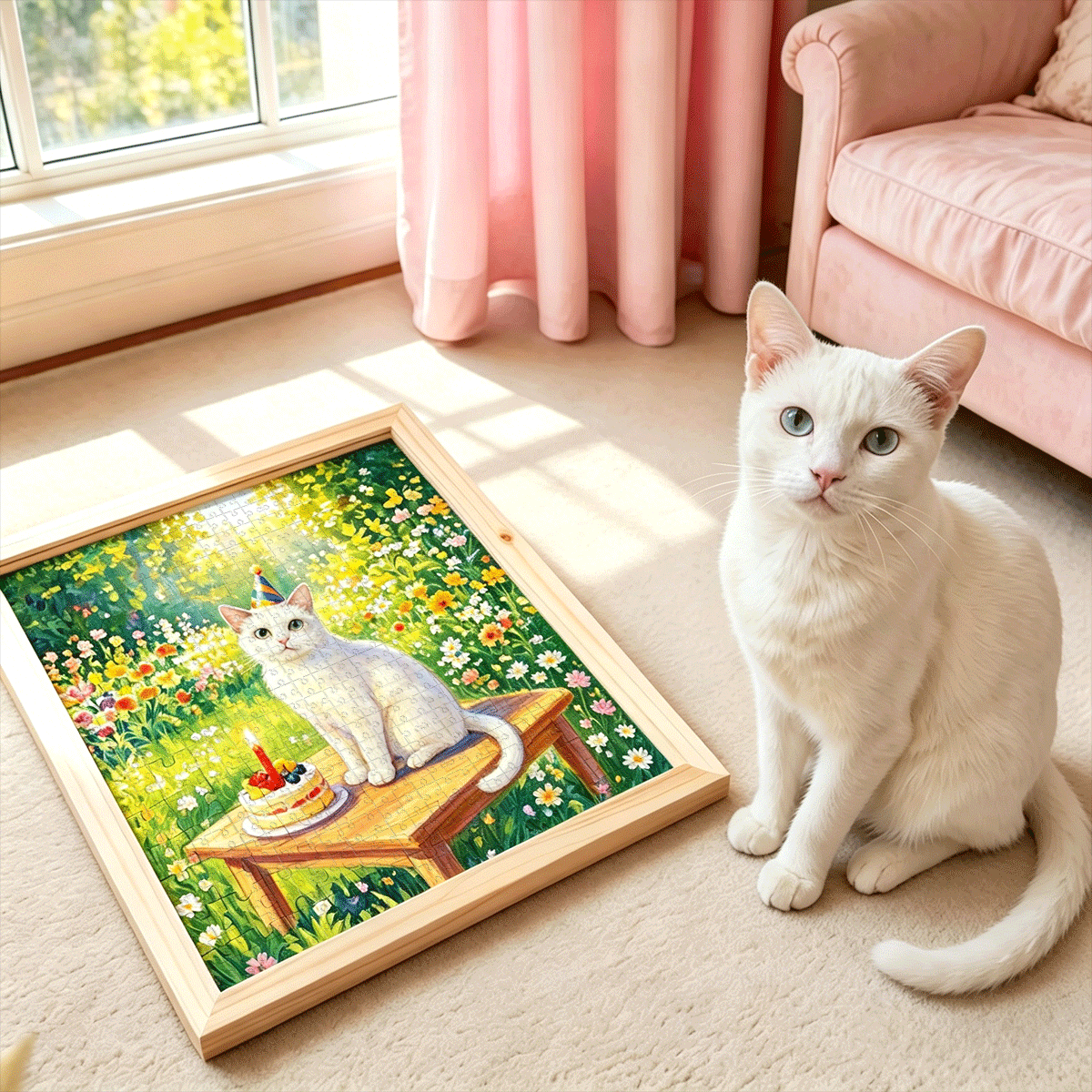 Soufamia Custom Pet Photo Puzzle | Turn Your Best Friend into Art - Soufamia