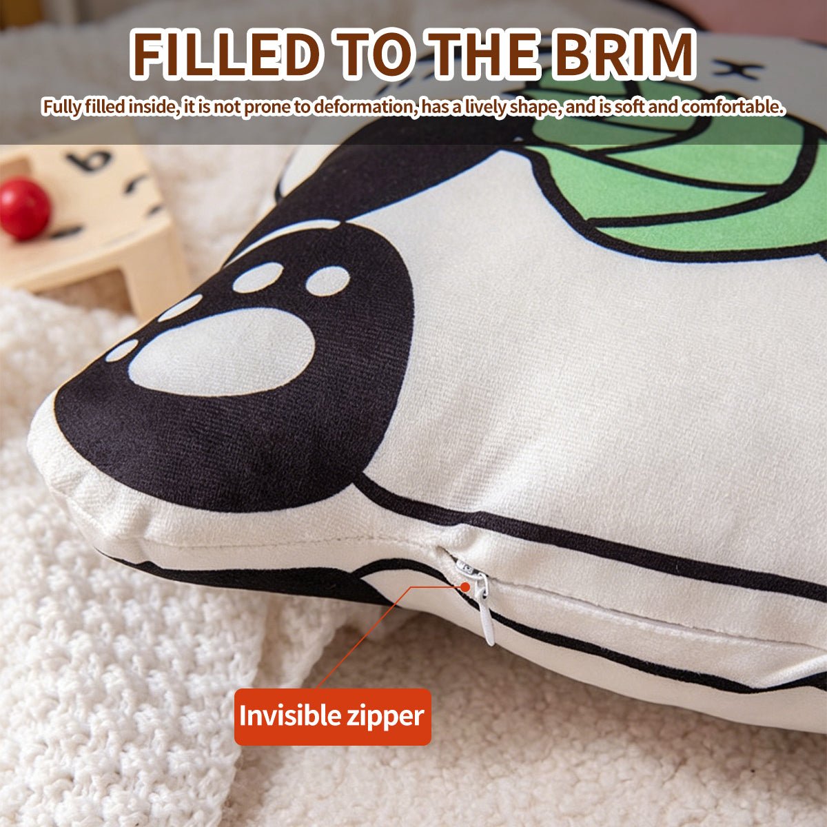 Soufamia Custom Pet Shaped Pillow | Hug Your Furry Friend Anytime - Soufamia