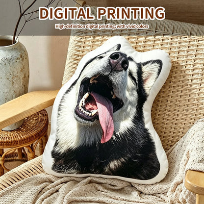 Soufamia Custom Pet Shaped Pillow | Hug Your Furry Friend Anytime - Soufamia