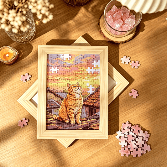 Soufamia Joyful Pet Puzzle - 80 Pieces | Bite-Sized Fun - Soufamia