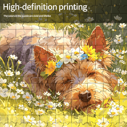 Soufamia Joyful Pet Puzzle - 80 Pieces | Bite-Sized Fun - Soufamia