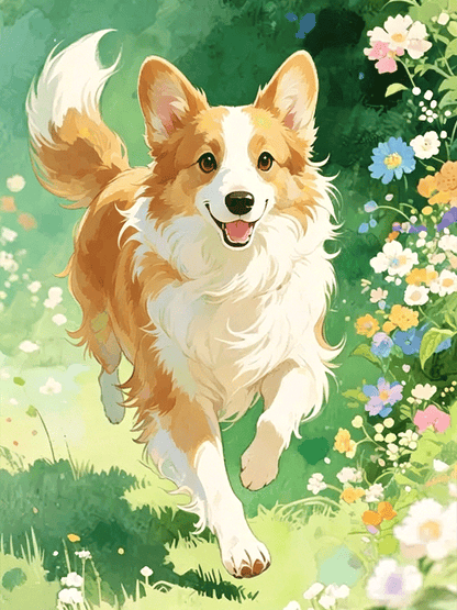Soufamia Joyful Pet Puzzle - 80 Pieces | Bite-Sized Fun - Soufamia