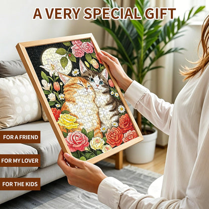 Soufamia Premium Pet Puzzle - 200 Pieces | A Relaxing Afternoon - Soufamia