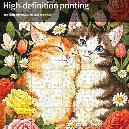 Soufamia Premium Pet Puzzle - 200 Pieces | A Relaxing Afternoon - Soufamia