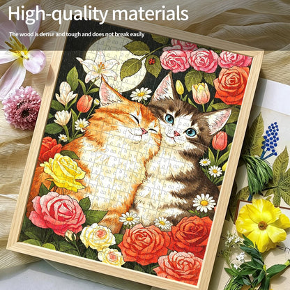 Soufamia Premium Pet Puzzle - 200 Pieces | A Relaxing Afternoon - Soufamia