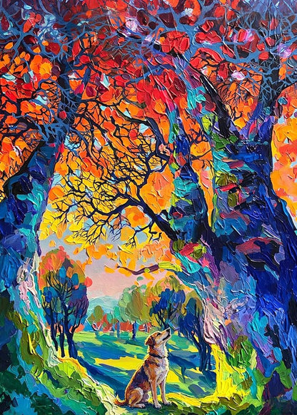 Soufamia Premium Pet Puzzle - 200 Pieces | A Relaxing Afternoon - Soufamia