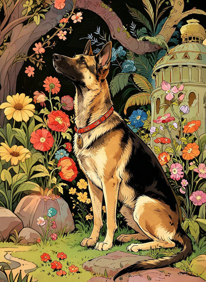 Soufamia Premium Pet Puzzle - 500 Pieces | Family Game Night - Soufamia