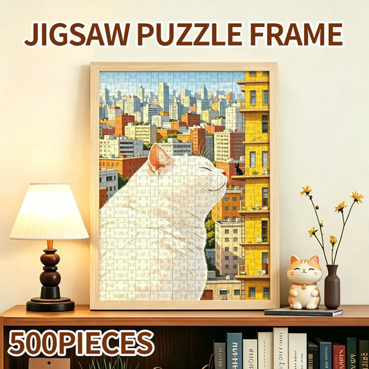 Soufamia Premium Pet Puzzle - 500 Pieces | Family Game Night - Soufamia
