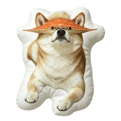 Soufamia Quirky Pet Shaped Plush Pillow | Funny Animal Cuddle Cushion - Soufamia