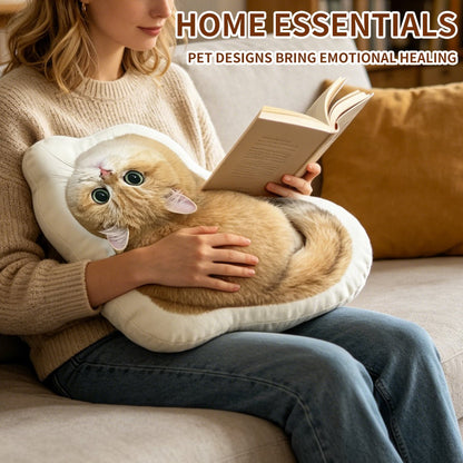 Soufamia Quirky Pet Shaped Plush Pillow | Funny Animal Cuddle Cushion - Soufamia